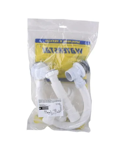 Сифон для ванни Waterstal А-18089 з переливом, 50 мм.