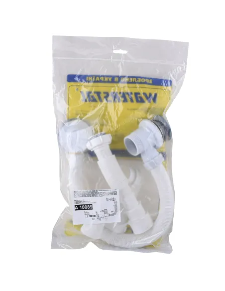 Сифон для ванны Waterstal А - 18089 с переливом, 50 мм