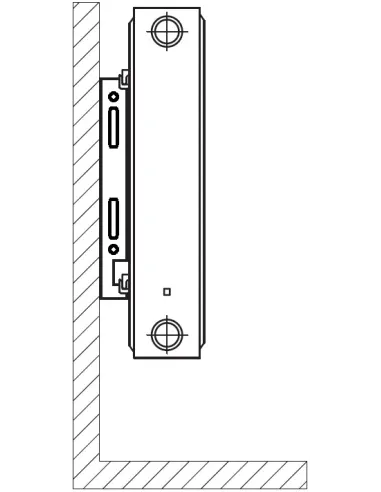 Сталевий радіатор Kalite 22/500х1600 22 тип, універсальне підключення