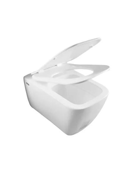 Чаша унитаза Idevit Halley SETK3204-2616-001-1-6000, подвесная, сиденье дюропласт - 1 Чаша унитаза Idevit Halley SETK3204-2616-001-1-6000, подвесная, сиденье дюропласт - 1
