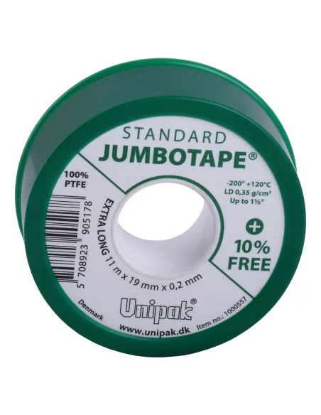 Фум лента тефлоновая Unipak Jumbotape Standard 23468, 11 метров