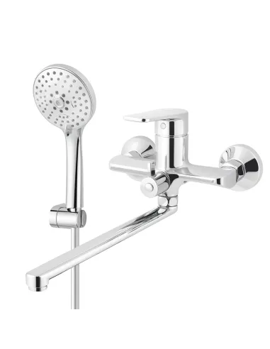 Змішувач для ванни Venta BL305DC з душовим набором, хром.