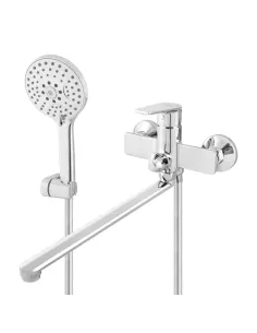 Змішувач для ванни Venta BE305DC з душовим набором, хром.