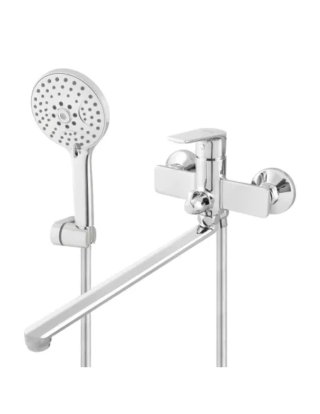 Змішувач для ванни Venta BE305DC з душовим набором, хром.