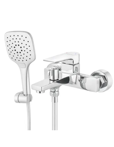 Змішувач для ванни Venta BME307LC з душовим набором, хром.