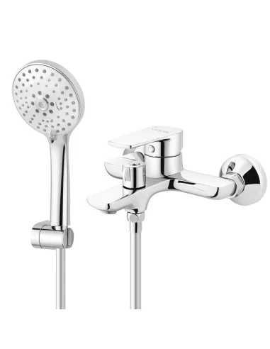 Змішувач для ванни Venta BE305KC з душовим набором, хром