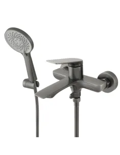 Змішувач для ванни Venta BF305KG із душовим набором, чорний