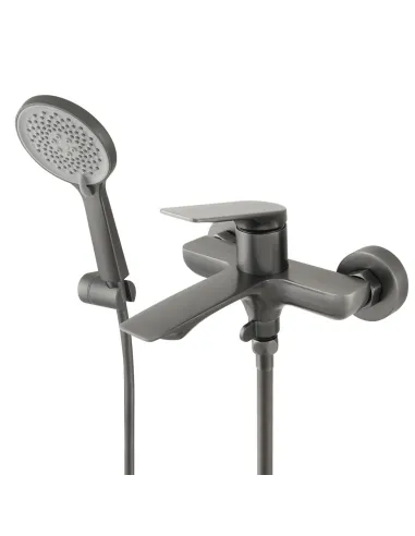 Змішувач для ванни Venta BF305KG із душовим набором, чорний