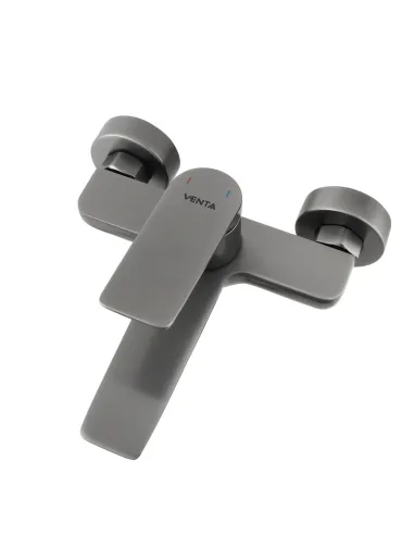 Змішувач для ванни Venta BF305KG із душовим набором, чорний