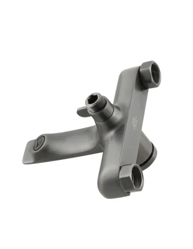 Змішувач для ванни Venta BF305KG із душовим набором, чорний