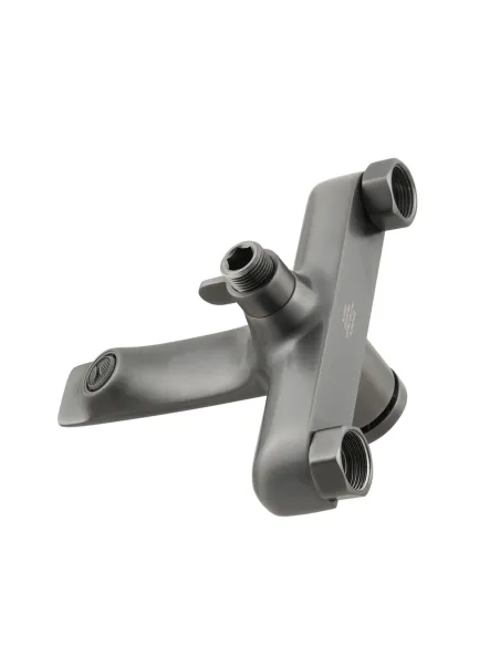 Смеситель для ванны Venta BF305KG с душевым набором, черный