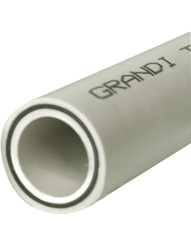 Поліпропіленова труба Grandi Базальт PN 25 75 мм армована