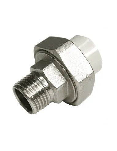 Згін-американка Grandi РН 20х1/2 дюйма для поліпропіленових труб