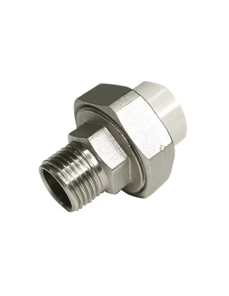 Згін-американка Grandi РН 20х1/2 дюйма для поліпропіленових труб