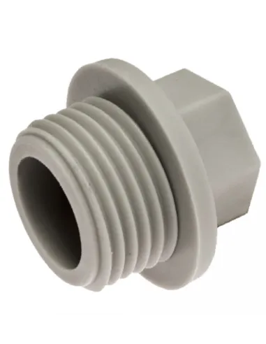Заглушка Grandi PН 1/2 дюйма для полипропиленовых труб, пластиковая резьба