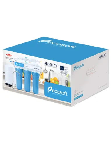 Фільтр зворотного осмосу Ecosoft Absolute 5-75PS з помпою на станині