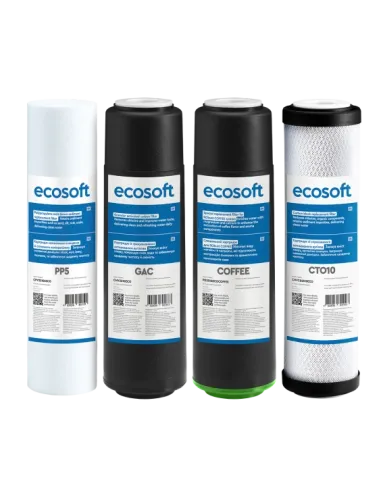 Комплект сменных картриджей Ecosoft 1-2-3-4 для фильтров RObust PRO