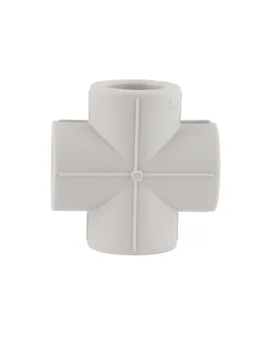 Крепеж двойной Blue Ocean d20, для полипропиленовых труб, клипса