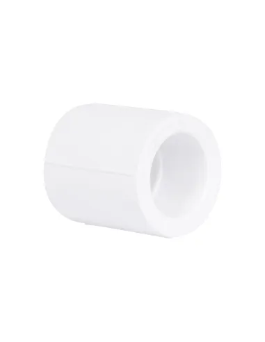Муфта PPR Blue Ocean 25, для поліпропіленових труб, біла