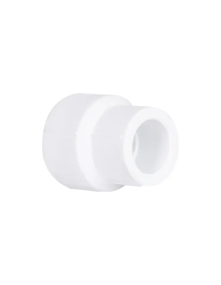 Муфта PPR Blue Ocean 25х20, для поліпропіленових труб, редукційна, біла