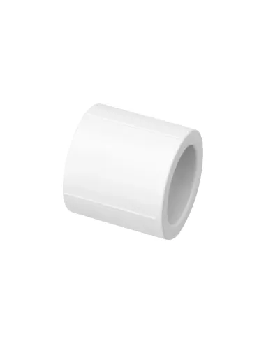 Муфта PPR Blue Ocean 75, для поліпропіленових труб, біла