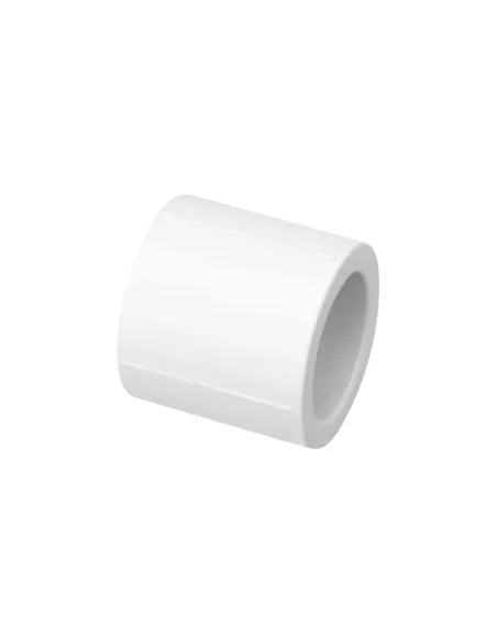 Муфта PPR Blue Ocean 75, для поліпропіленових труб, біла