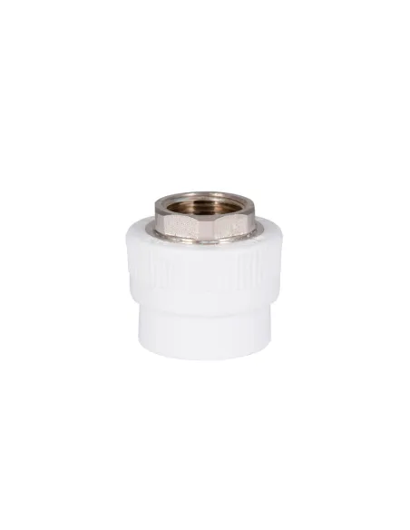 Муфта ВР Blue Ocean 40х1, для поліпропіленових труб, біла