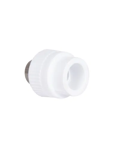 Муфта НР Blue Ocean 25х3/4, для полипропиленовых труб, белая