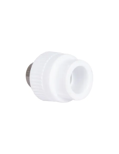 Муфта НР Blue Ocean 25х3/4, для полипропиленовых труб, белая