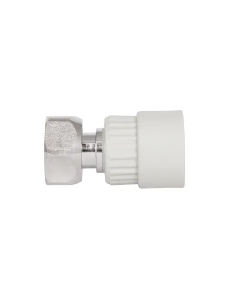 Муфта з накидною гайкою Blue Ocean 20х1/2 ВР, для поліпропіленових труб, з латунним штоком