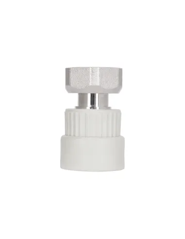 Муфта с накидной гайкой Blue Ocean 20х3/4 ВР, для полипропиленовых труб, с латунным штоком