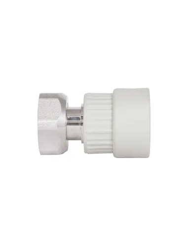 Муфта с накидной гайкой Blue Ocean 20х3/4 ВР, для полипропиленовых труб, с латунным штоком