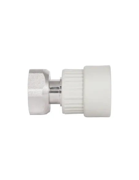 Муфта з накидною гайкою Blue Ocean 20х3/4 ВР для поліпропіленових труб, з латунним штоком