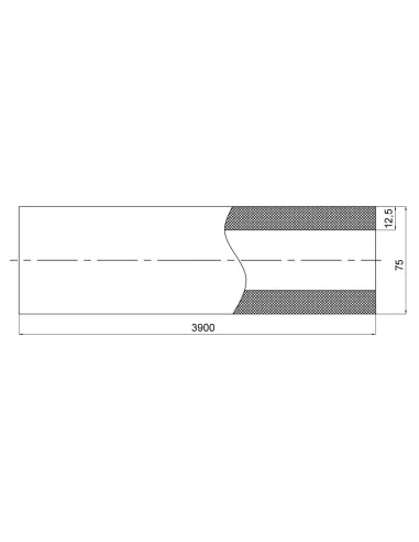 Поліпропіленова труба Blue Ocean 75х125, PN20