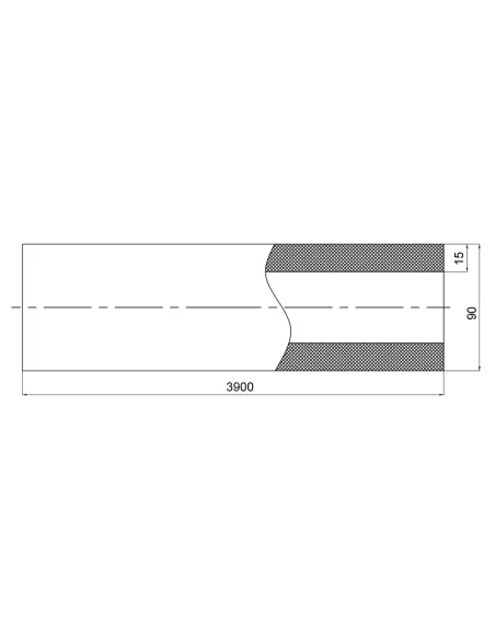 Поліпропіленова труба Blue Ocean 90х150, PN20