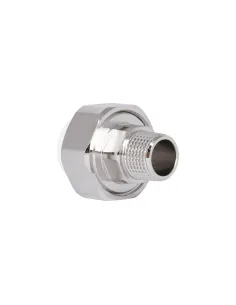 Сгон-американка Blue Ocean 20х1/2 НР, латунная головка, для ППР труб, белая