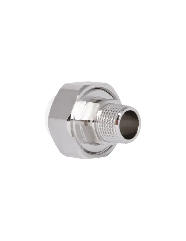 Сгон-американка Blue Ocean 20х1/2 НР, латунная головка, для ППР труб, белая