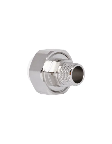 Сгон-американка Blue Ocean 20х1/2 НР, латунная головка, для ППР труб, белая