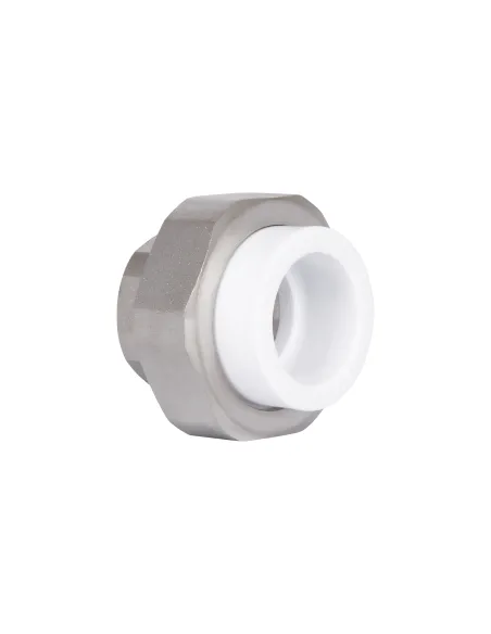 Згін-американка Blue Ocean 32х1 ВР, для поліпропіленових труб, біла