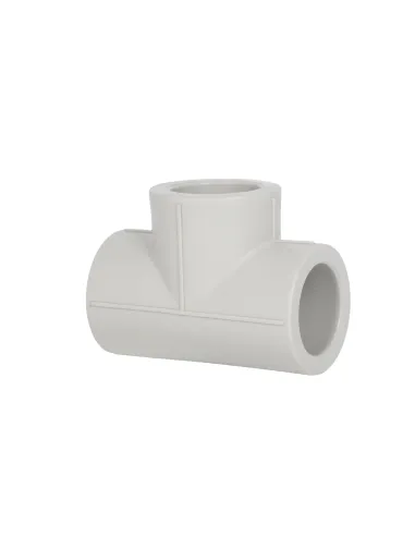 Тройник PPR Blue Ocean d25, для полипропиленовых труб, равнопроходной