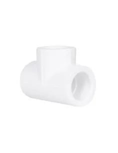 Трійник PPR Blue Ocean d25, для поліпропіленових труб, рівнопрохідний, білий