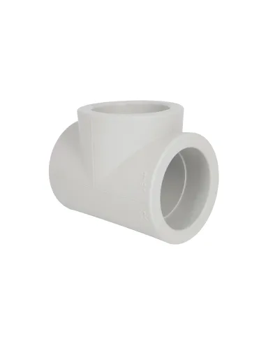 Тройник PPR Blue Ocean d90, для полипропиленовых труб, равнопроходной