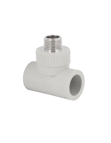 Тройник НР Blue Ocean 25х1/2х25, для полипропиленовых труб