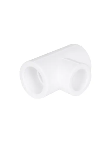 Тройник редукционный Blue Ocean 25х20х25, для полипропиленовых труб, белый