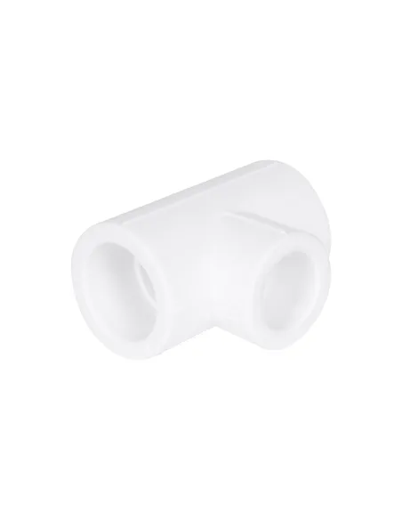 Тройник редукционный Blue Ocean 25х20х25, для полипропиленовых труб, белый