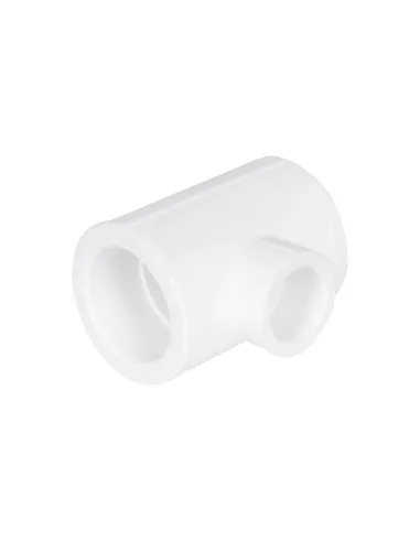 Трійник редукційний Blue Ocean 32х20х32, для поліпропіленових труб, білий