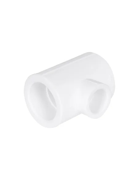 Тройник редукционный Blue Ocean 32х20х32, для полипропиленовых труб, белый
