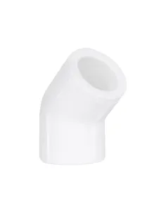 Уголок 45 Blue Ocean d20, для полипропиленовых труб, белый