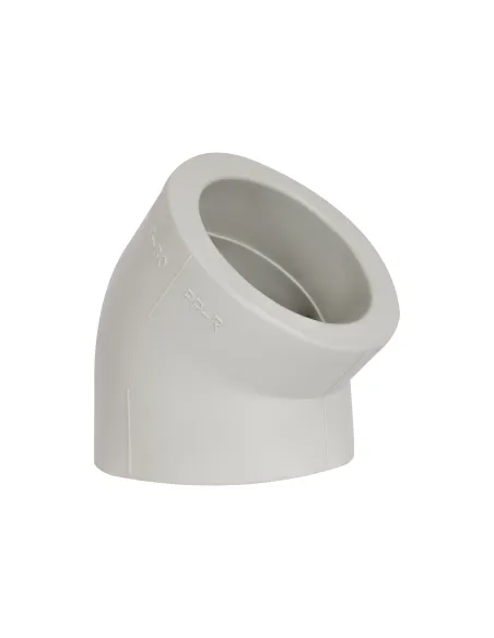 Кут 45 Blue Ocean d90, для поліпропіленових труб