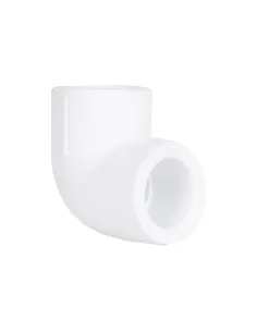 Кут 90 Blue Ocean d20, для поліпропіленових труб, білий